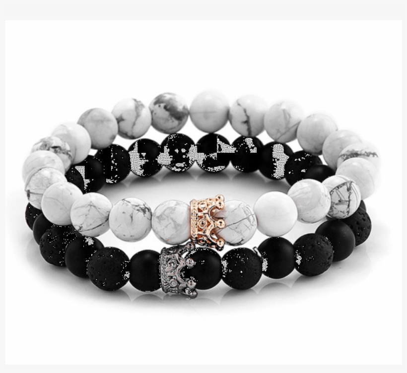 King And Queen Crown Bracelets, transparent png