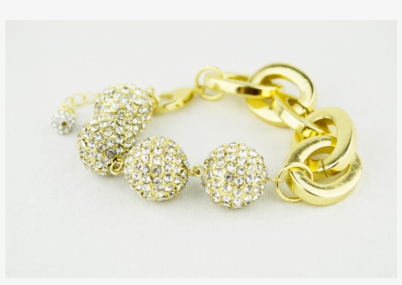 Pave Bauble Bracelet, transparent png