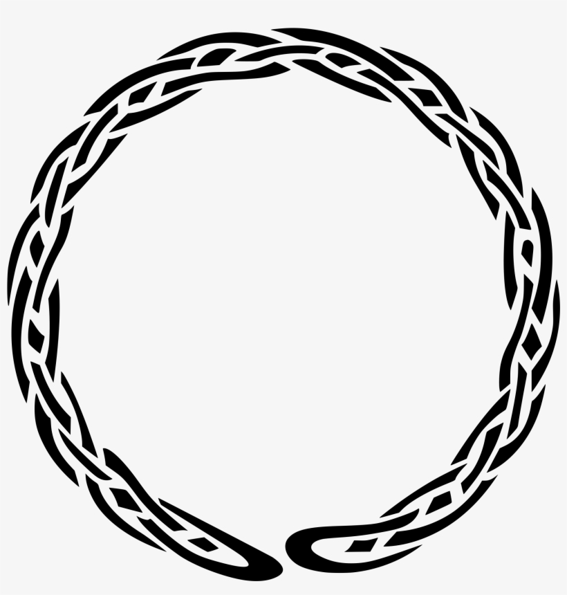 This Free Icons Png Design Of Knotwork Bracelet/circle, transparent png