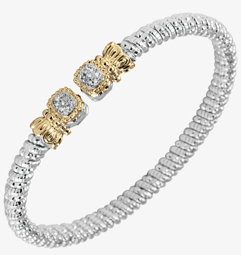 14k Gold & Sterling Silver Bracelet, transparent png