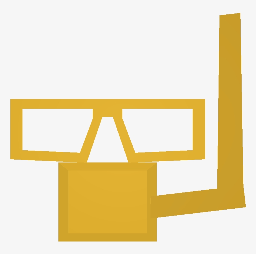 Diving Snorkel 1181 Unturned Diving Mask Id 1024x1024 PNG Download