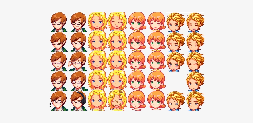 I'm Not Sure How This One Slips Under The Radar Of - Stardew Valley Chibi Portraits, transparent png