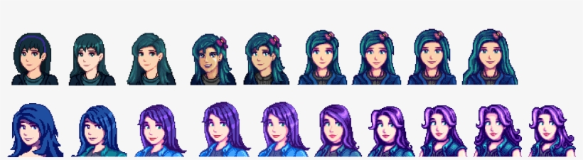 Image - Stardew Valley Abigail Timeline, transparent png
