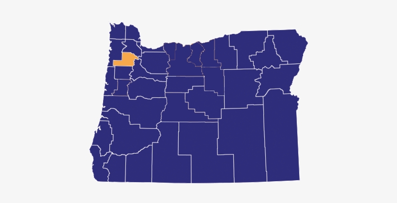 Yam Map - Oregon County Map Marijuana Laws, transparent png