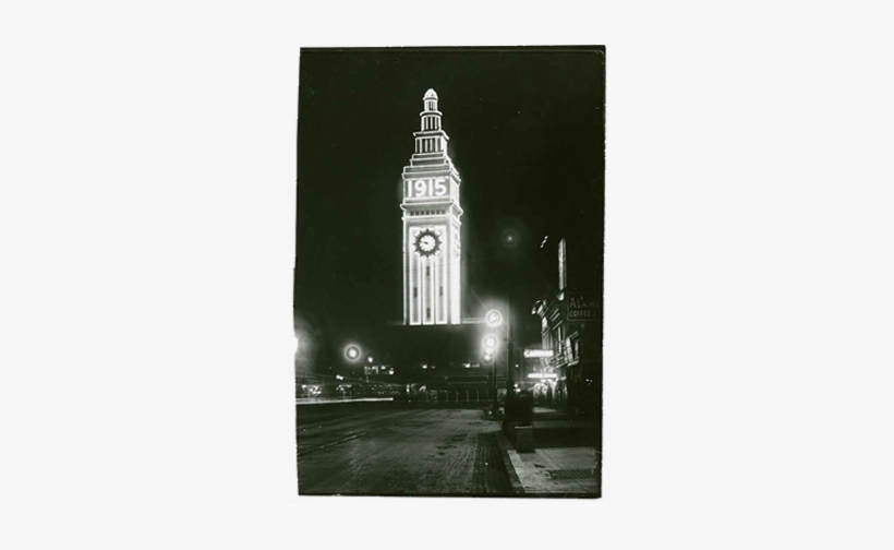 Ferry Building To Be Relit In Honor Of The Ppie Centennial - Clock Tower, transparent png