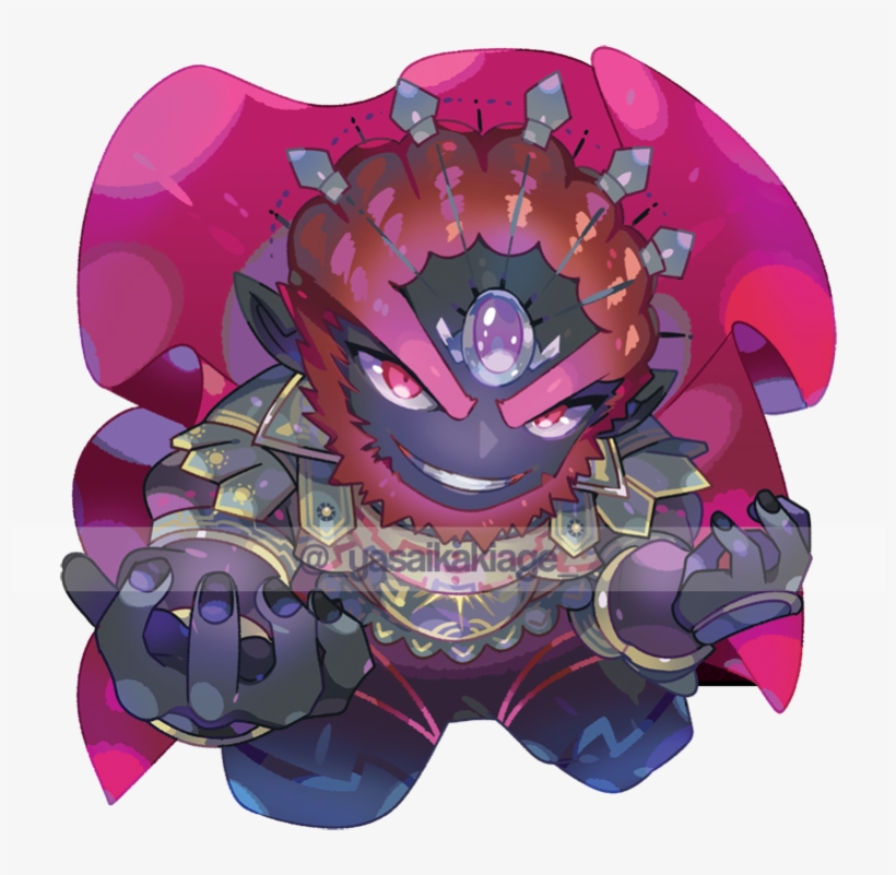 Ganondorf Acrylic Charm - Ganon, transparent png