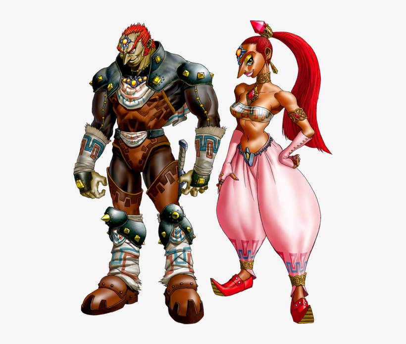 [ Img] - Legend Of Zelda Breath Of The Wild Ganondorf, transparent png