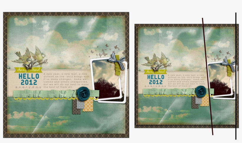 Hello - Scrapbooking, transparent png