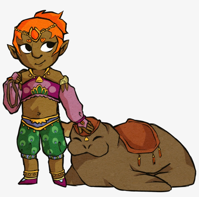 Child Ganondorf Ww By Terranorted On Deviantart - Comics, transparent png
