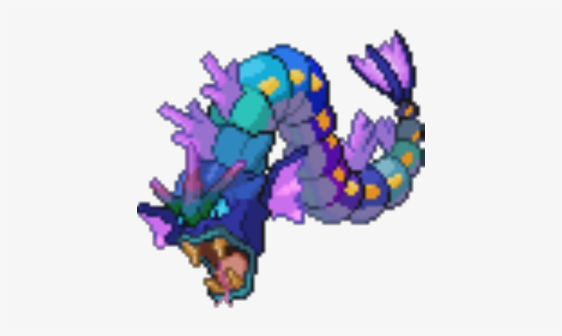 Tidal Gyarados - Gyarados Sprite, transparent png