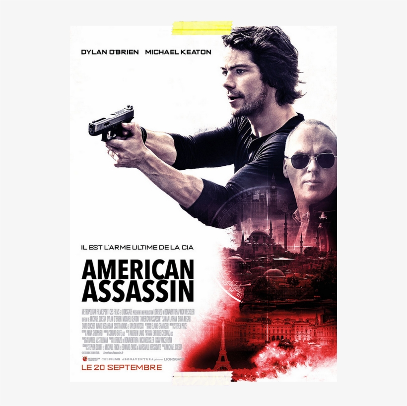 20 Septembre - American Assassin, transparent png