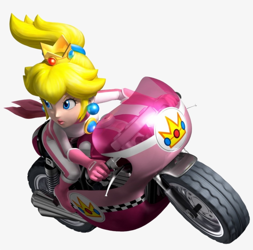 Super Mario Kart Png Picture - Princess Peach Mario Kart Png, transparent png