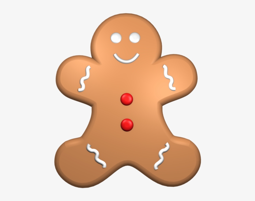 Gingerbread - Gingerbread Png Gif, transparent png