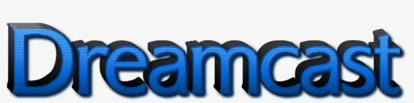 Segadreamcast3dtextblue - Dreamcast Logo 3d Png, transparent png