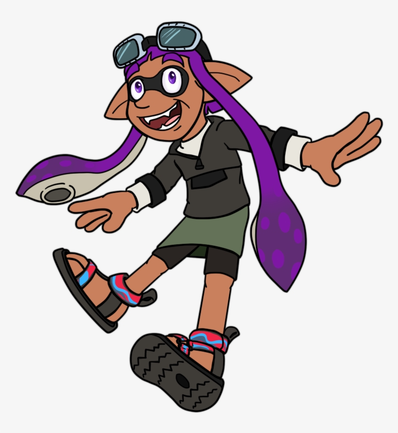 Splatoon - Inkling May - Splatoon, transparent png