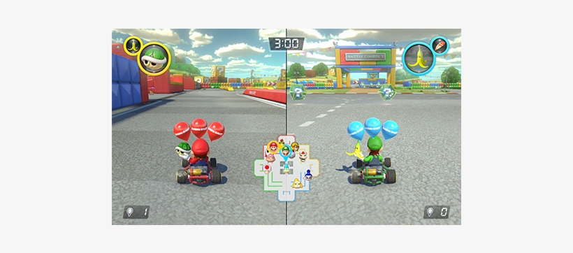 Previous - Mario Kart Nintendo Switch, transparent png