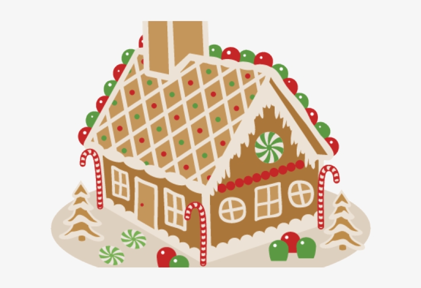 Gingerbread Clipart Gingerbread House - Gingerbread Houses Clip Art, transparent png