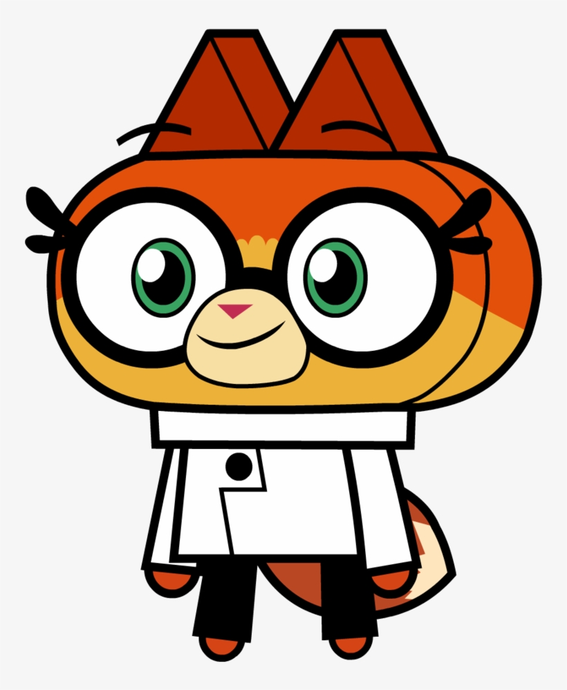 Dr Fox By Thegothengine - Unikitty Show Dr Fox, transparent png