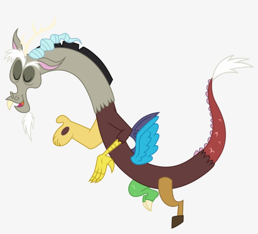 Discord - Discord And Applejack, transparent png
