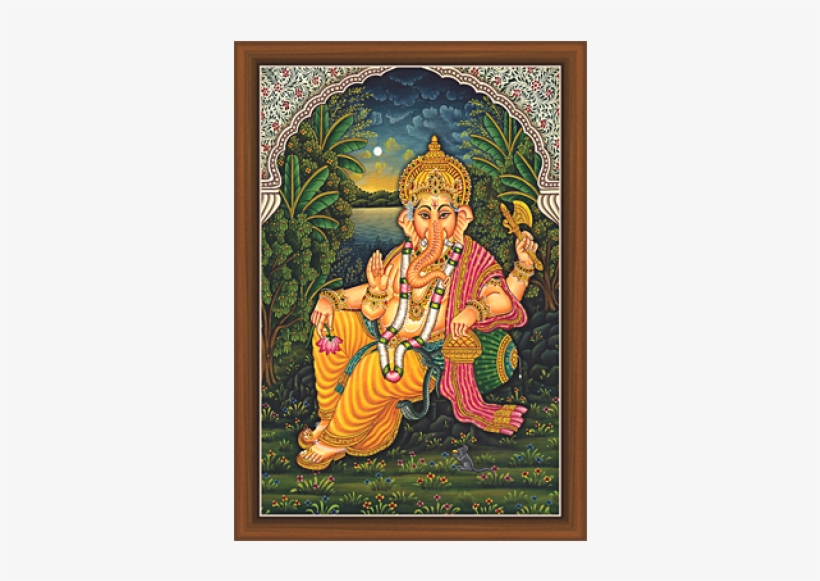 Ganesh Paintings - Painting, transparent png