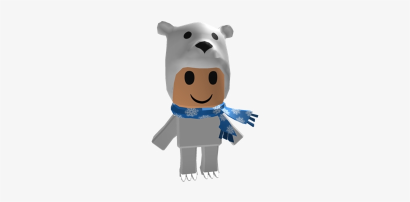 Bloxikin -34 Polar Bear - Bear, transparent png