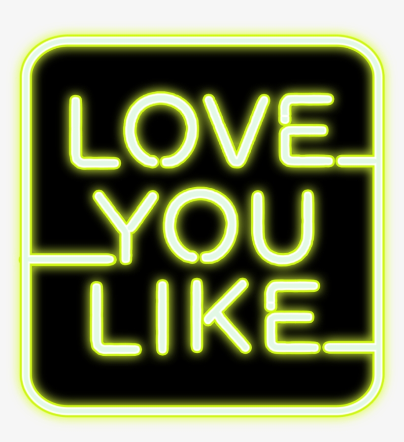 Square Transparent Bg - Neon Sign, transparent png