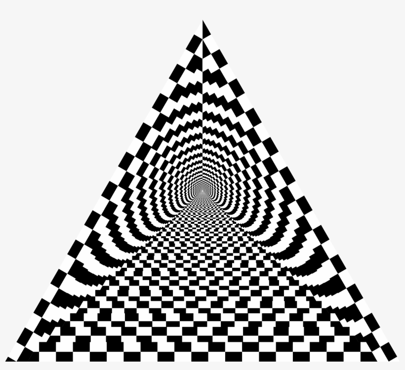 This Free Icons Png Design Of Checkerboard Pyramid, transparent png