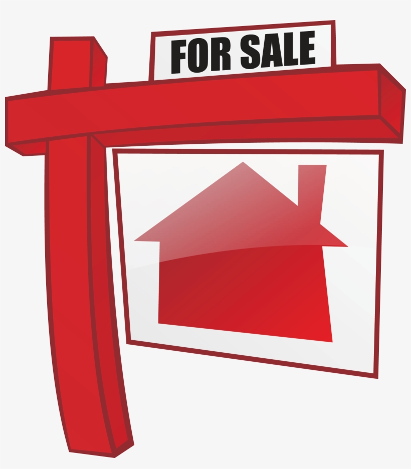 Sales Clipart Red ~ Frames ~ Illustrations ~ Hd Images - Real Estate Sign Clipart, transparent png