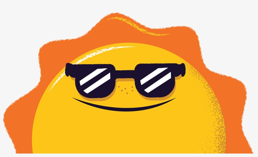 Sunshine Day Camp Sun Character - Sunshine, transparent png