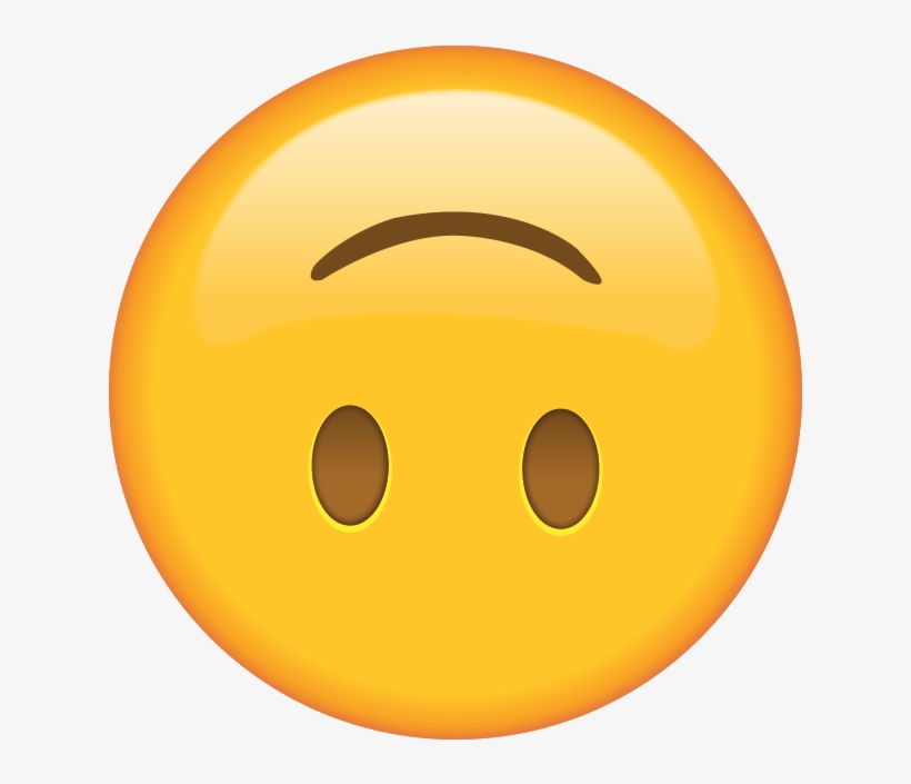 Upside Down Emoji, transparent png