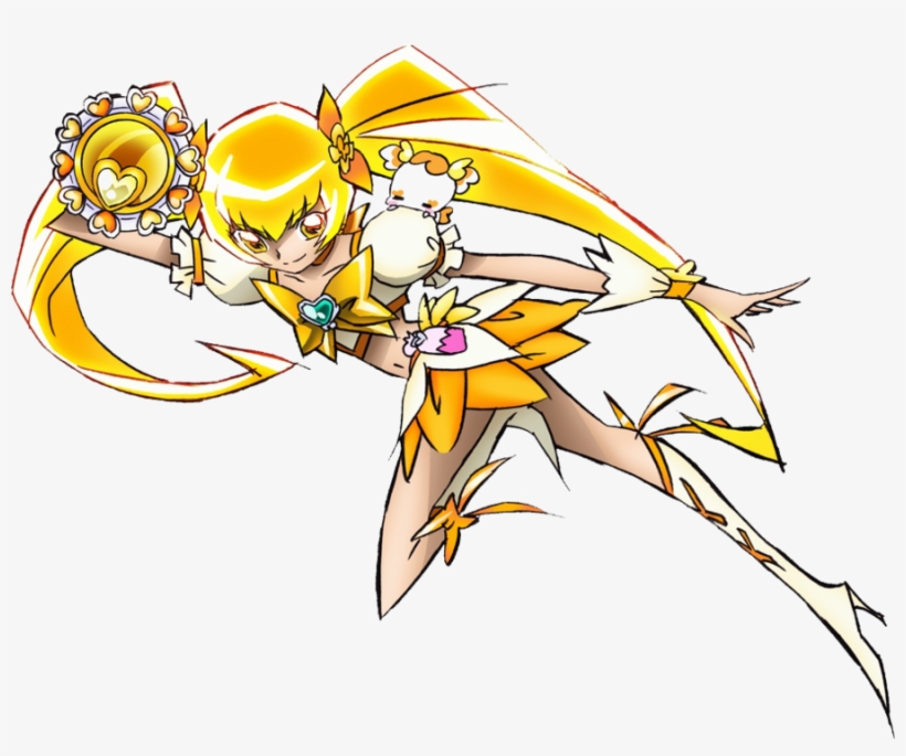 Cure Sunshine Pose3 - Suite Precure, transparent png