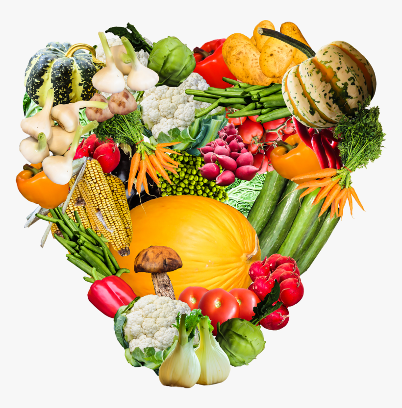 Heart Vegetables Png Free Images Toppng Transparent - Healthy Food Transparent Background Png, transparent png