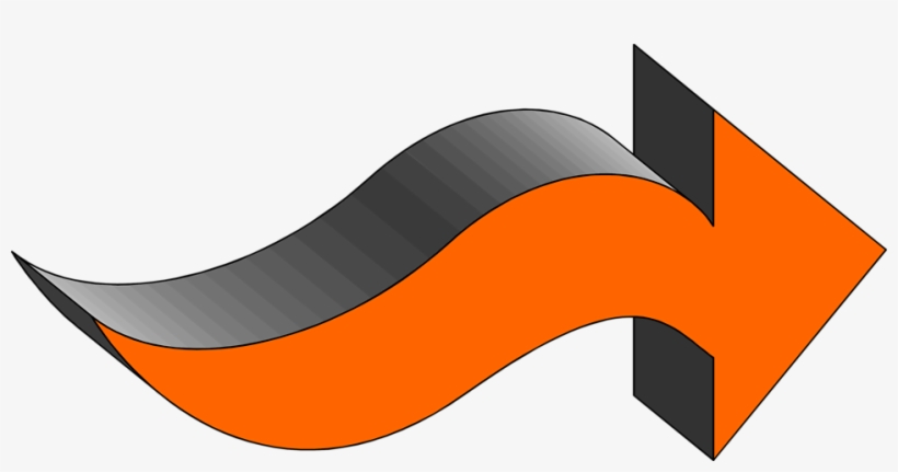 Clipart Arrows Growth - Right Arrow 3d, transparent png