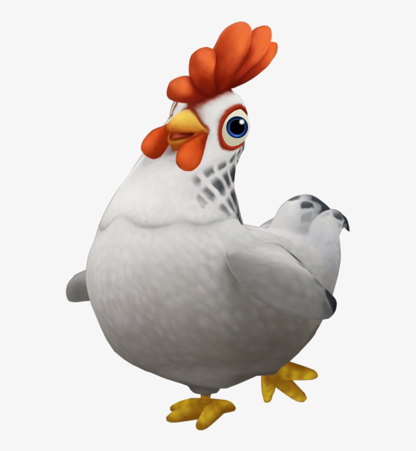 Cute Cartoon Chicken Png - Chicken, transparent png
