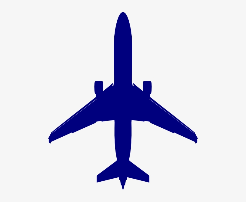 Blue Plane Svg Clip Arts 498 X 594 Px, transparent png