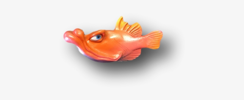 Orange Bubba Fish With Attitude - Fish With Attitude By Mike Quinn, transparent png