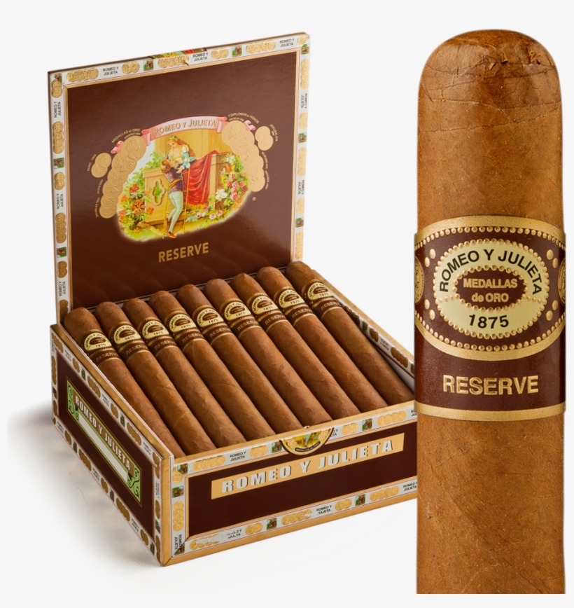 Cigars Romeo Y Julieta Reserve Churchill - Romeo Y Julieta, transparent png