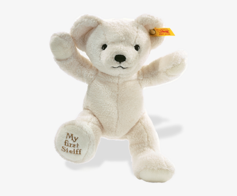 White Teddy Bear Png - My First Steiff Teddy Bear, Cream, transparent png