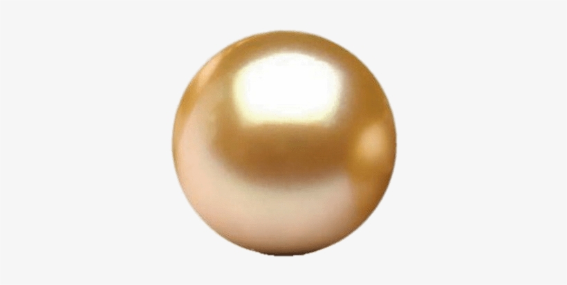 Golden South Sea Pearl - Sea, transparent png