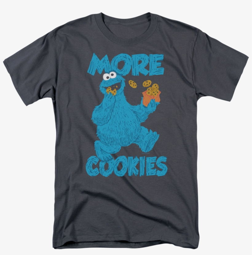 More Cookies Sesame Street T-shirt - T-shirt: Sesame Street- More Cookies, S. T-shirt, transparent png