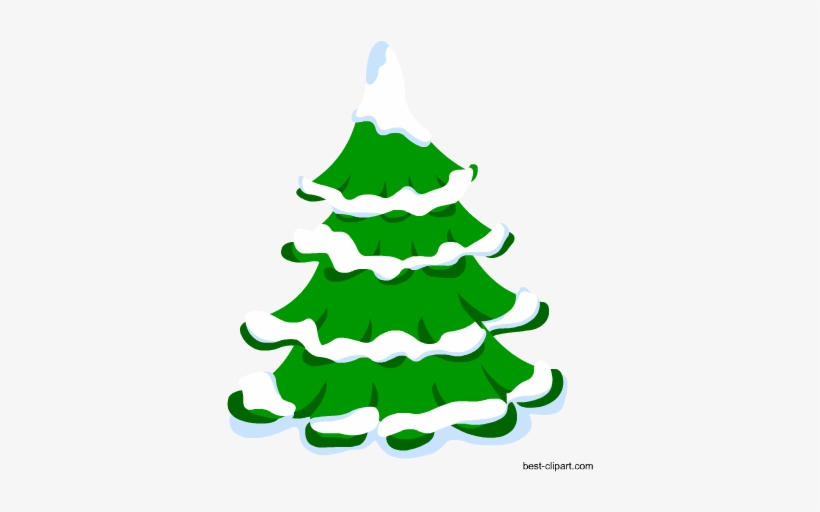 Snow Covered Tree, Free Christmas Clip Art - Christmas Songs, transparent png