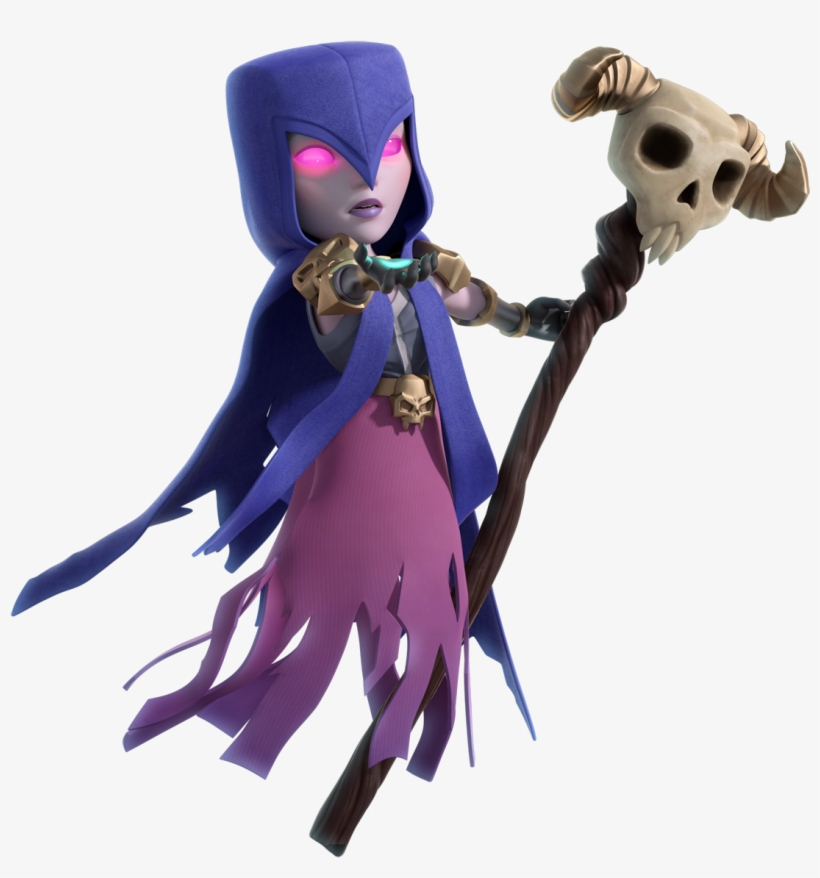 Clash Royale Picture Download - Clash Royale Witch Png, transparent png