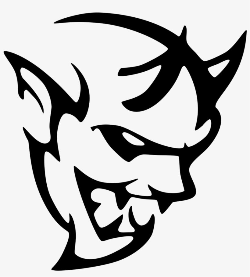 Dodge Demon Logo, transparent png