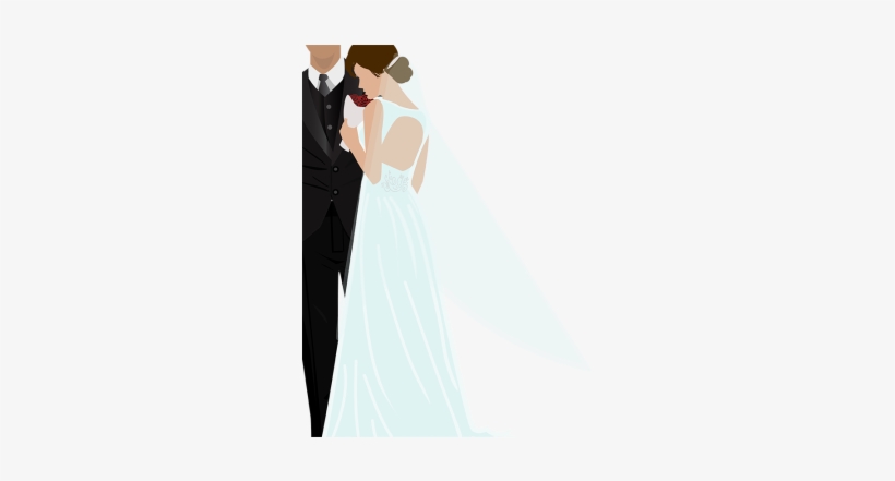Groom And Bride, Groom, Bride, Wedding Png And Vector - Wedding, transparent png