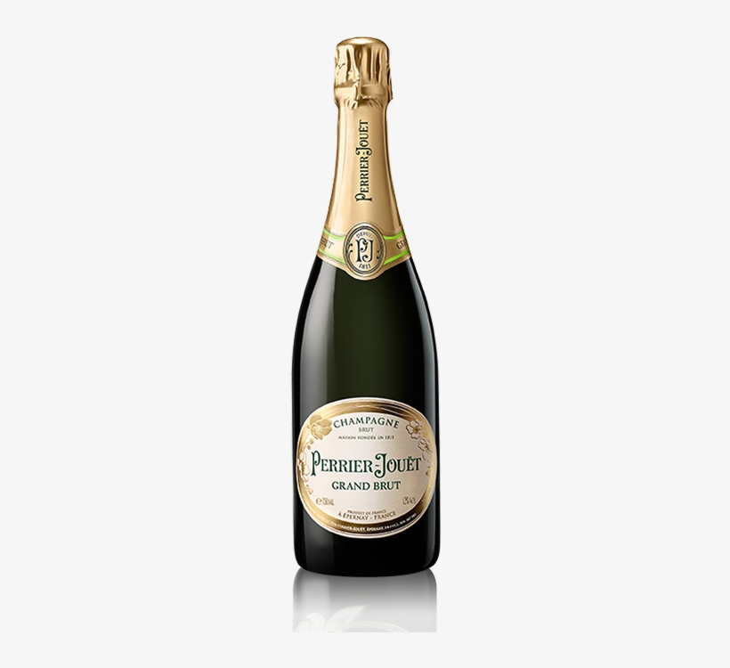 Grand Brut Bottle - Perrier Jouet Grand Brut 75cl, transparent png