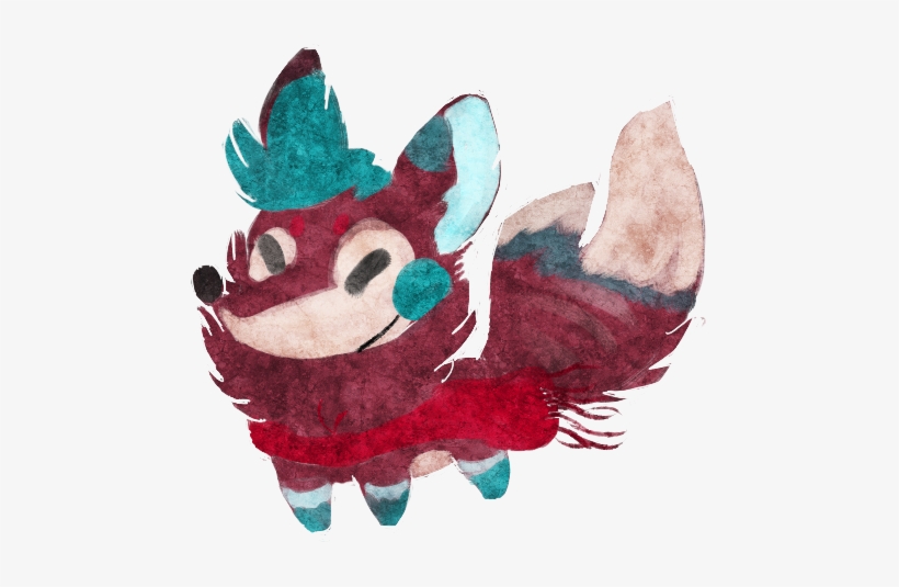 Cute Fox Grins At You - Illustration, transparent png