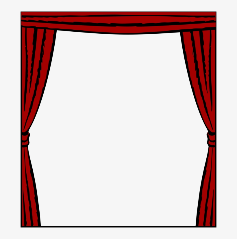 Theater Drapes And Stage Curtains Window Picture Frames - Curtain, transparent png