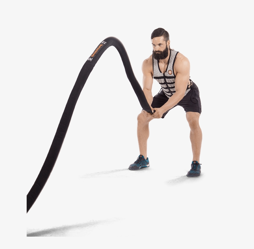 Sandrope Battle Rope - Battlerope, transparent png