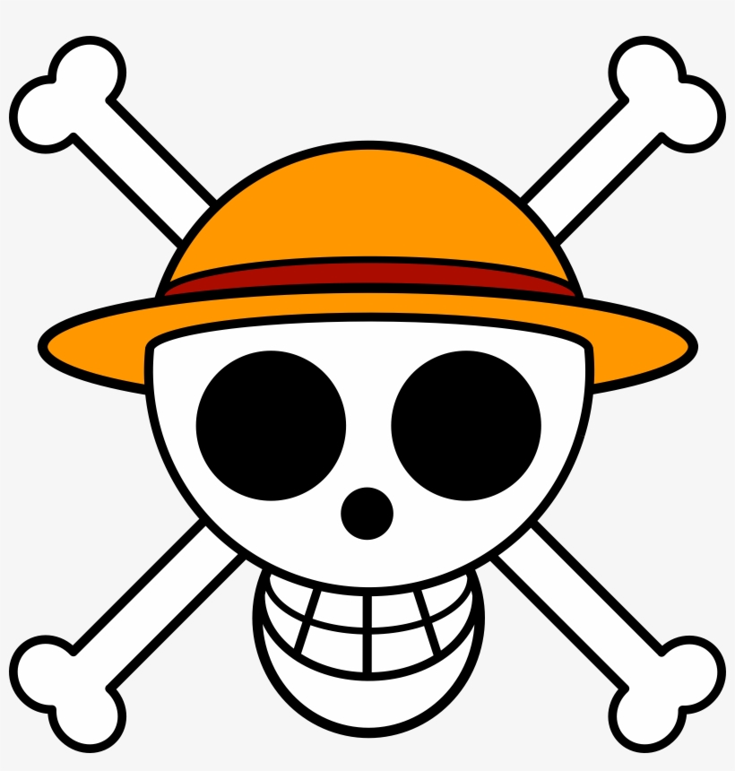 Jolly Roger Anime One, Manga Anime, Straw Hats, - Straw Hat Pirates Jolly Roger, transparent png