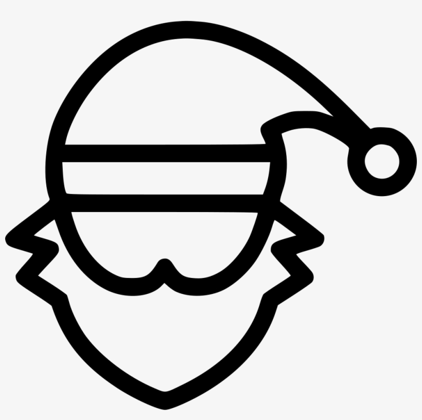 Santa Snowman Beard Gits Dears Comments - Santa Claus, transparent png